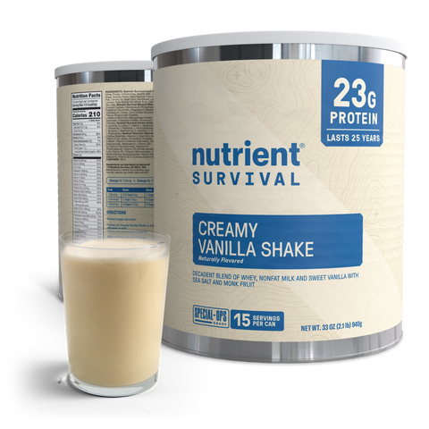 Whey Protein Powder - Vanilla #10 Can