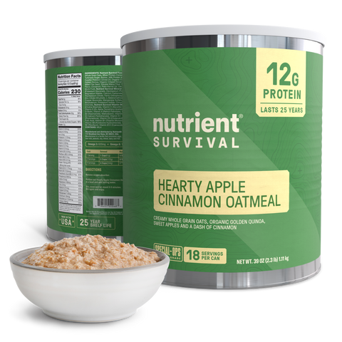 Protein Oatmeal - Apple Cinnamon #10 Can