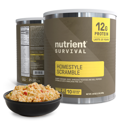 Homestyle Scramble - Protein Meal #10 Can