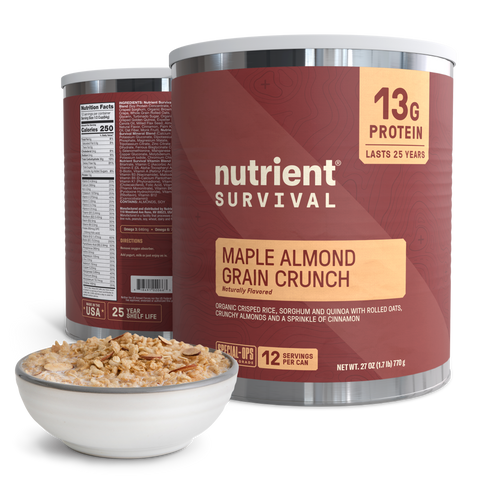 Protein Cereal - Maple Almond #10 Can