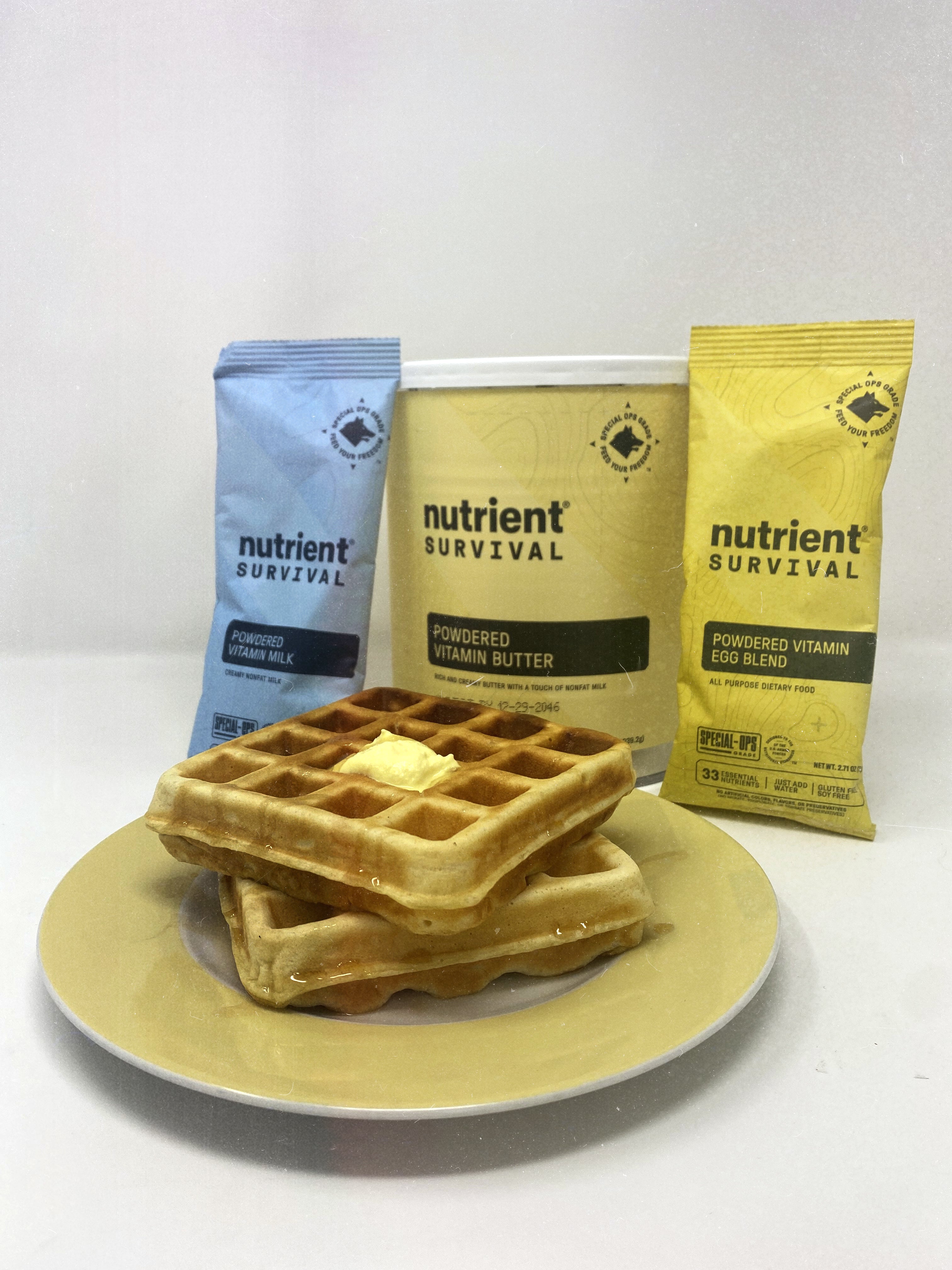 Everyday Recipes: We Use Nutrient Survival to Make Delicious Waffles