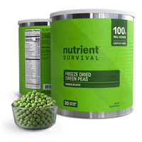 Freeze Dried Green Peas #10 Can
