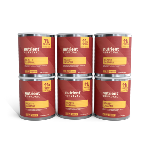Hearty Lasagna - Protein Meal 6 Cans