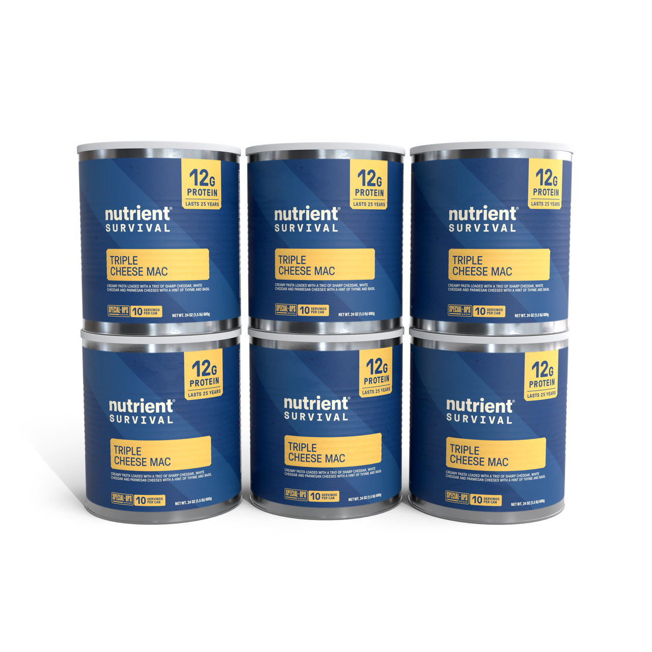 Triple Cheese Mac - Protein Meal 6 Cans