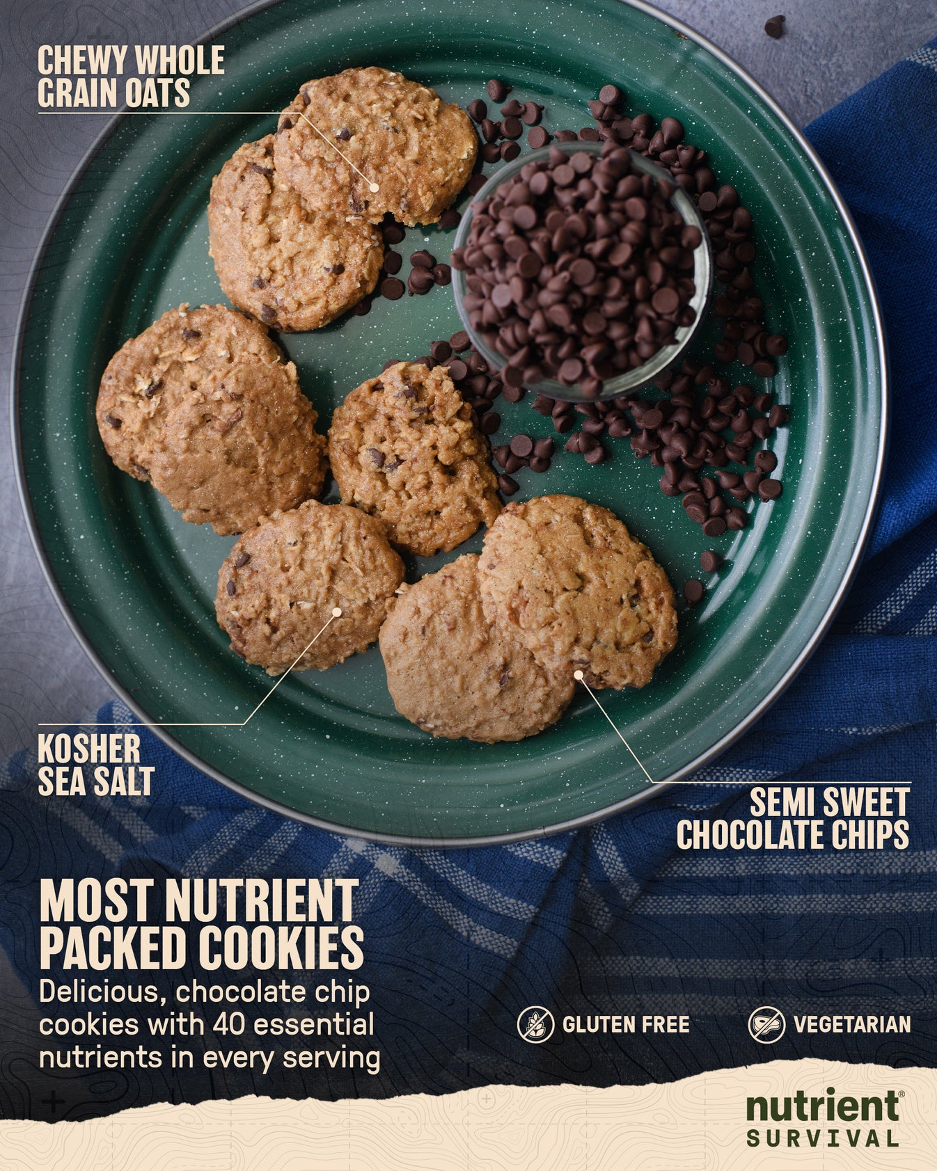 Chocolate Chip Cookie-Meals Pantry Pack