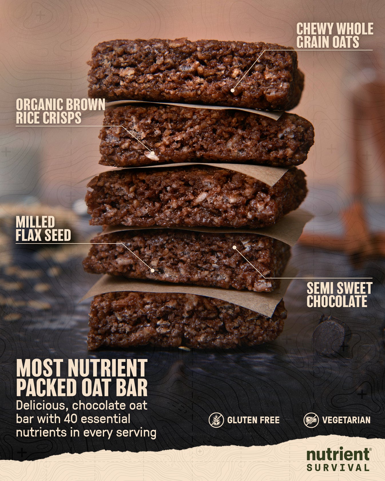 Chocolate Crunch Bar-Meals Pantry Pack