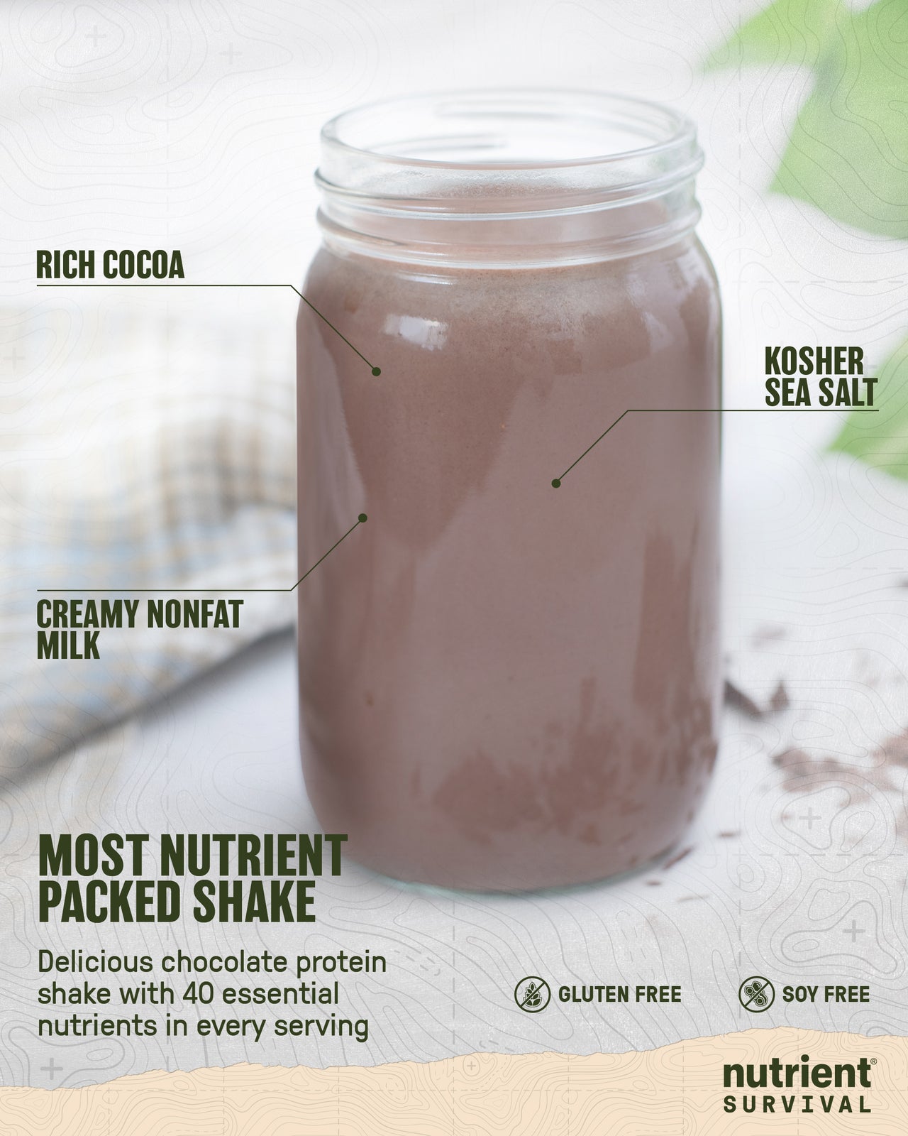 Creamy Chocolate Shake #10 Can