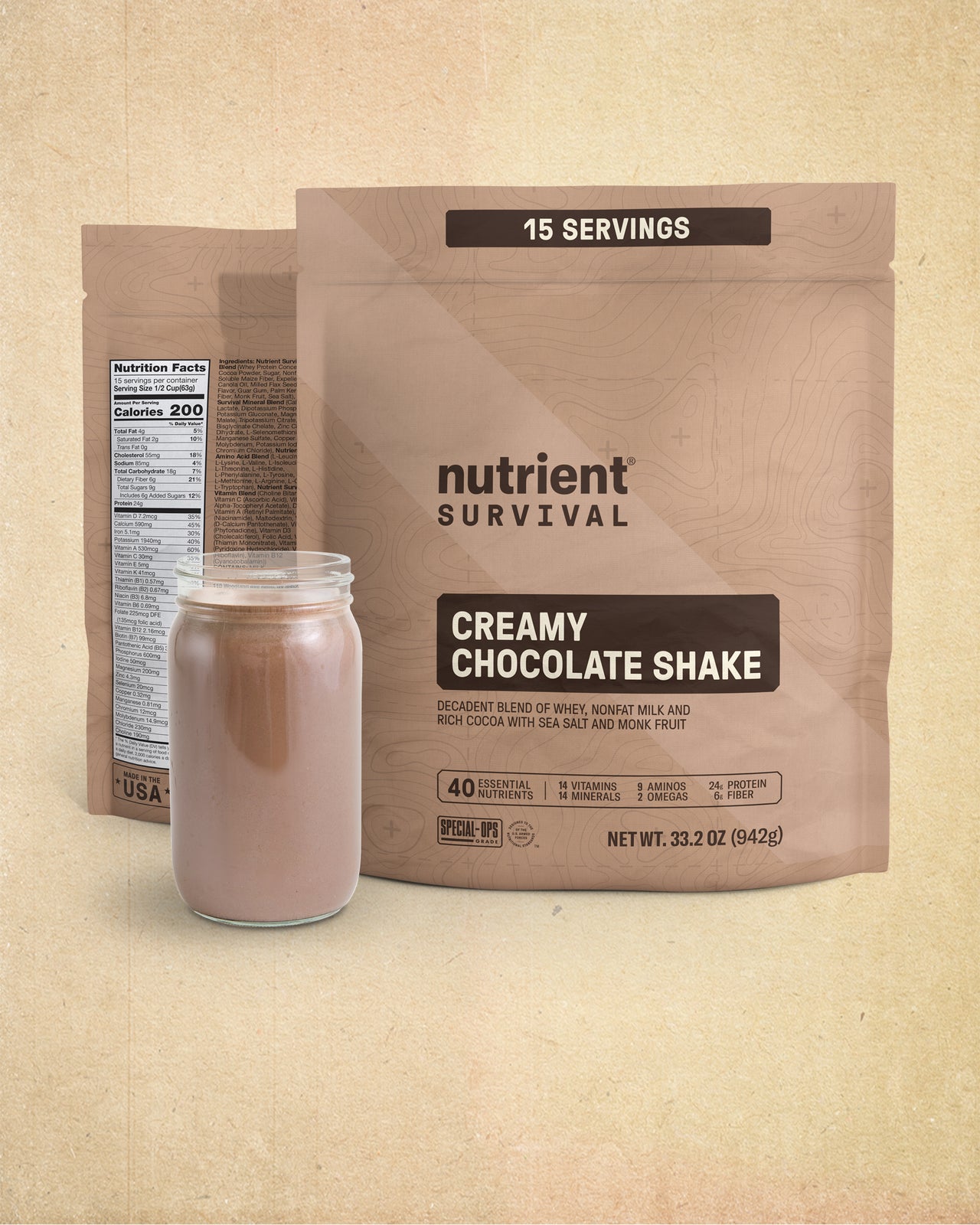 Creamy Chocolate Shake Pantry Pack