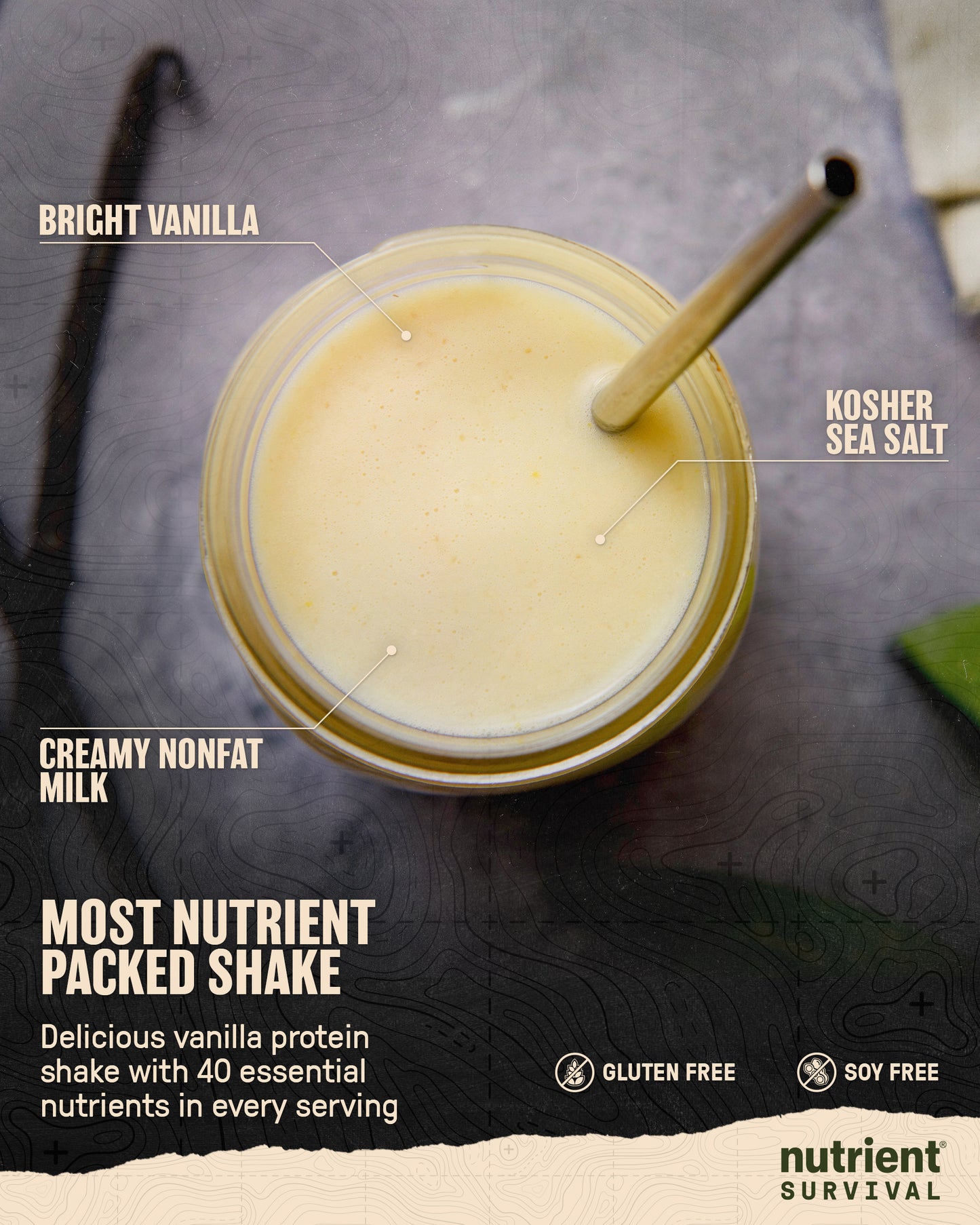 Creamy Vanilla Shake #10 Can