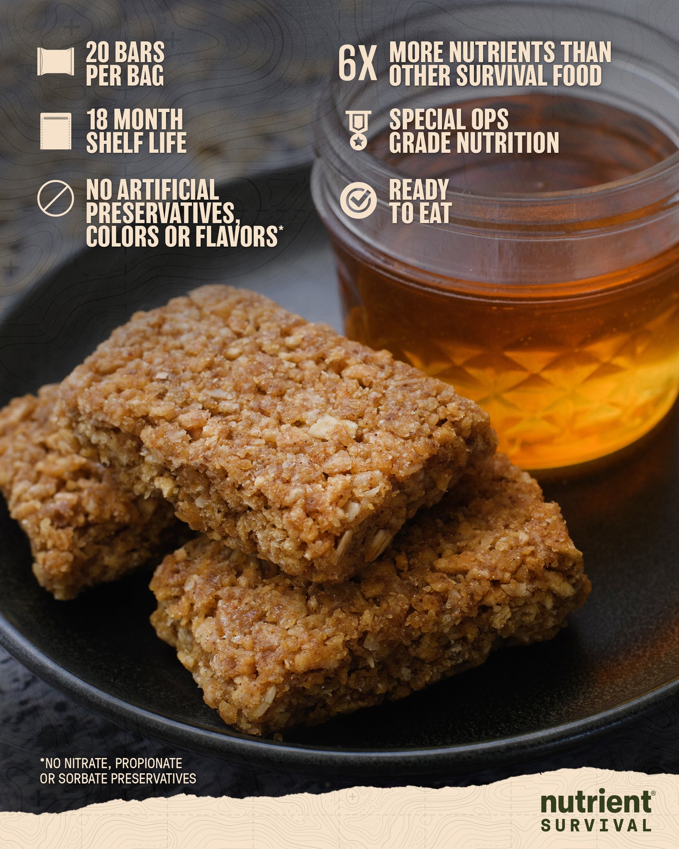 Honey Granola Bar-Meals Pantry Pack