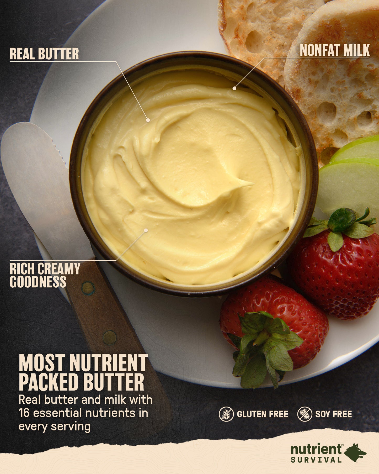 Powdered Vitamin Butter #10 Can