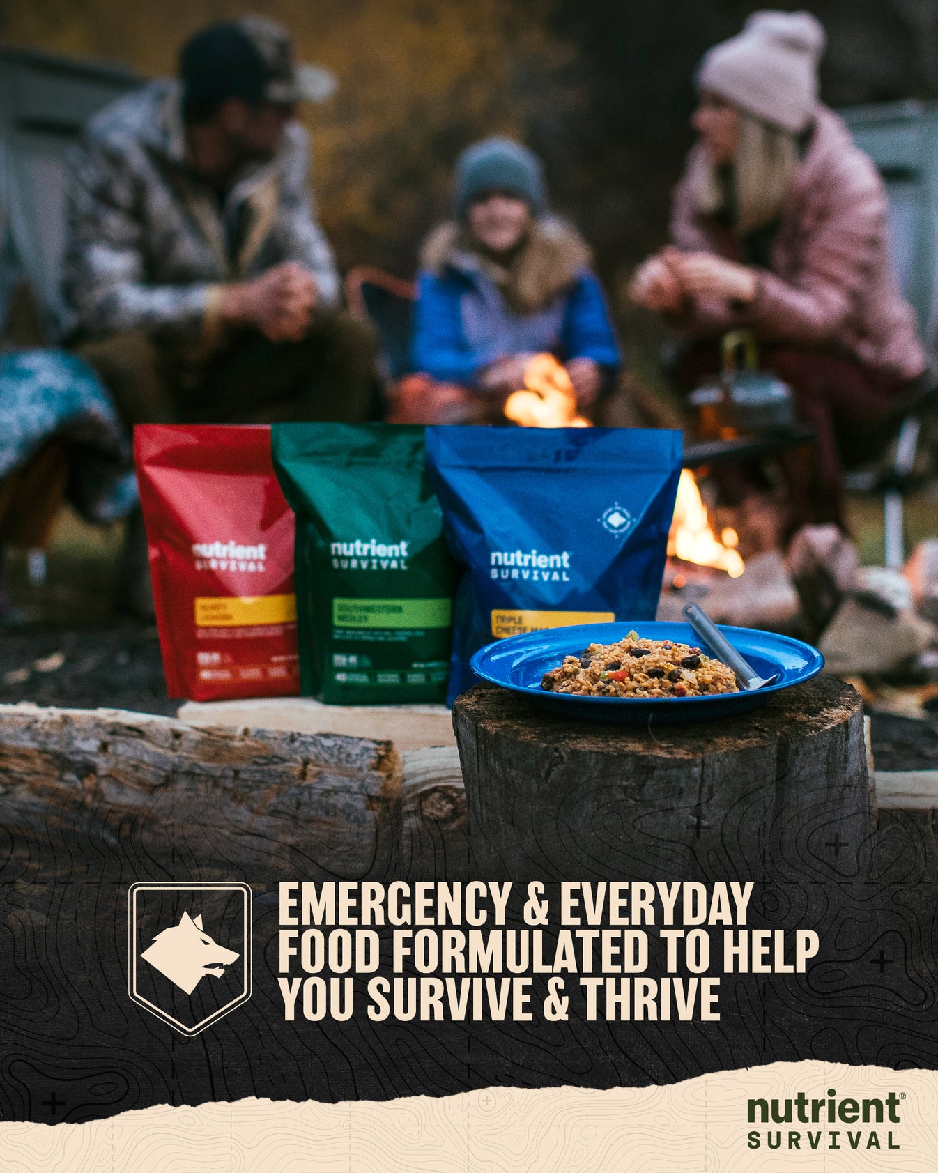 Nutrient Survival Vitamin Powdered Milk, Freeze Dried Prepper Supplies &  Emergency Food Supply, 21 Essential Nutrients, Soy & Gluten Free, Shelf  Stable Up to 25 Years, One Can, 50 Servings 