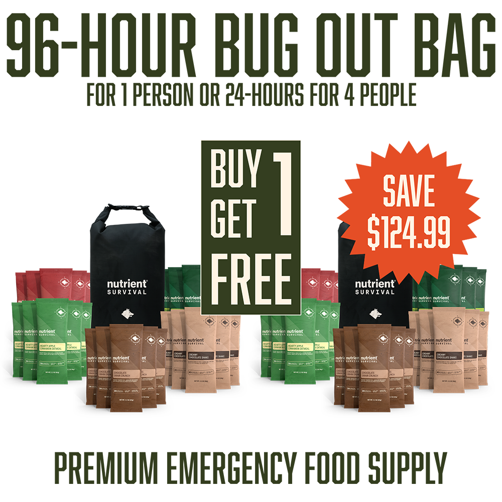 96-Hour Bug Out Bag BOGO Bundle