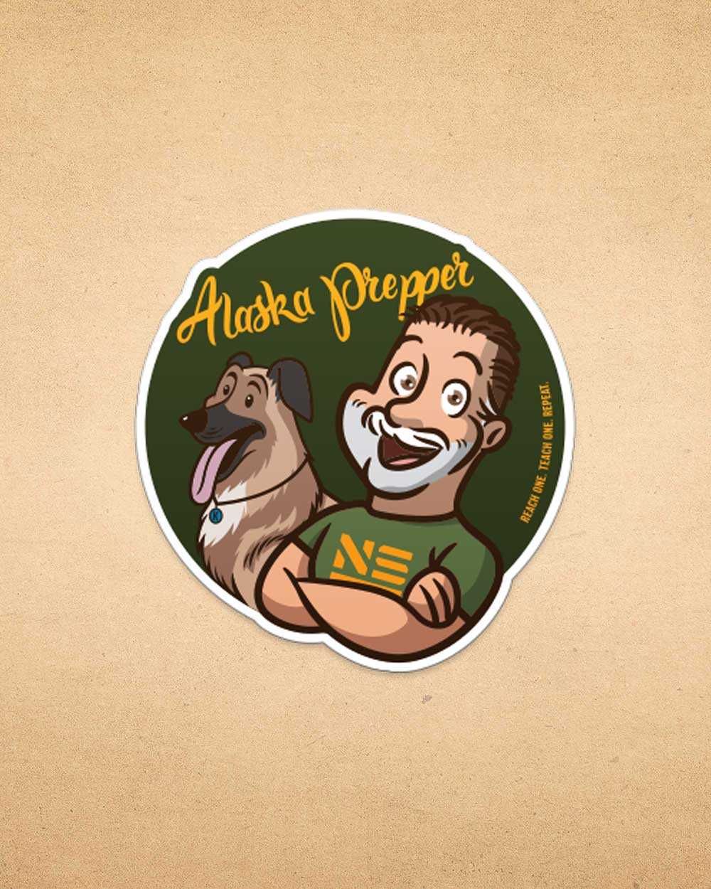 Alaska Prepper OG Karma Sticker – Nutrient Survival