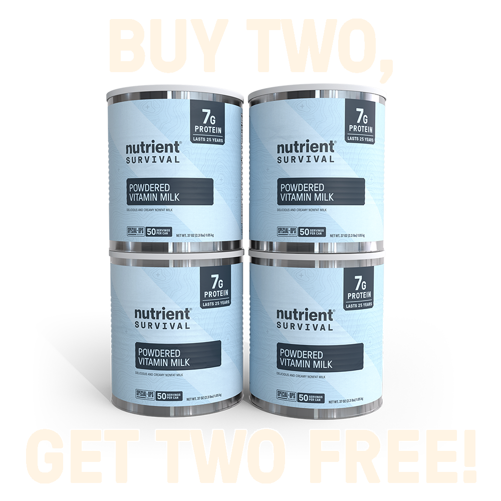 Powdered Vitamin Milk #10 Can B2G2