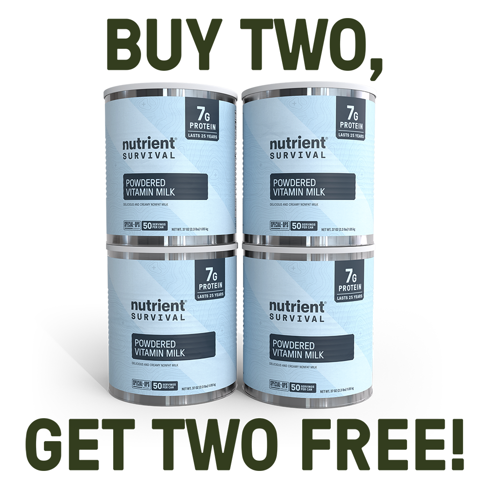 Powdered Vitamin Milk #10 Can BOGO Double Bundle