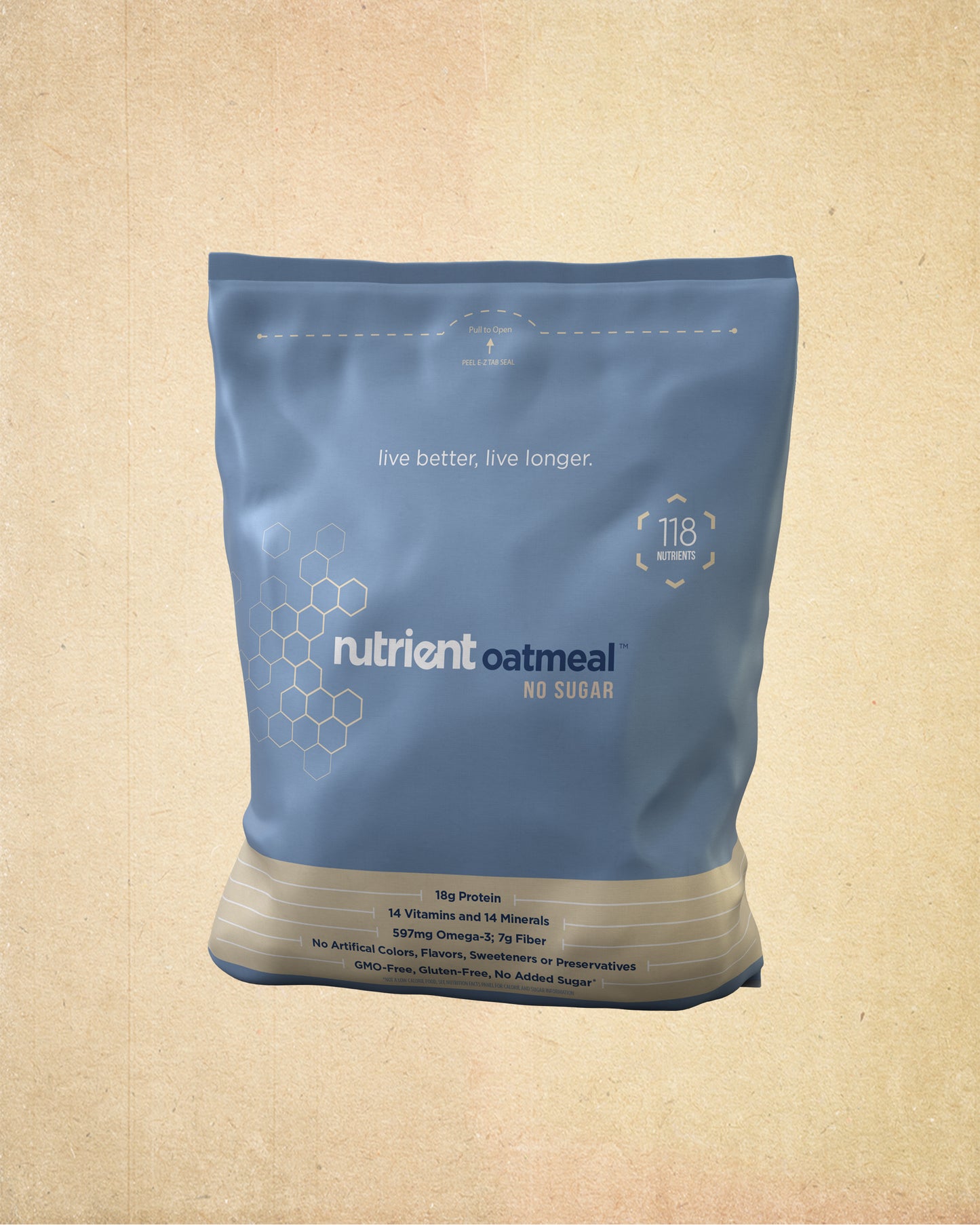 Nutrient Oatmeal Bag - No Sugar Added