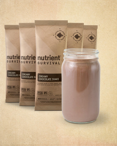 Nutrient Survival Creamy Chocolate Shake in #10 Can