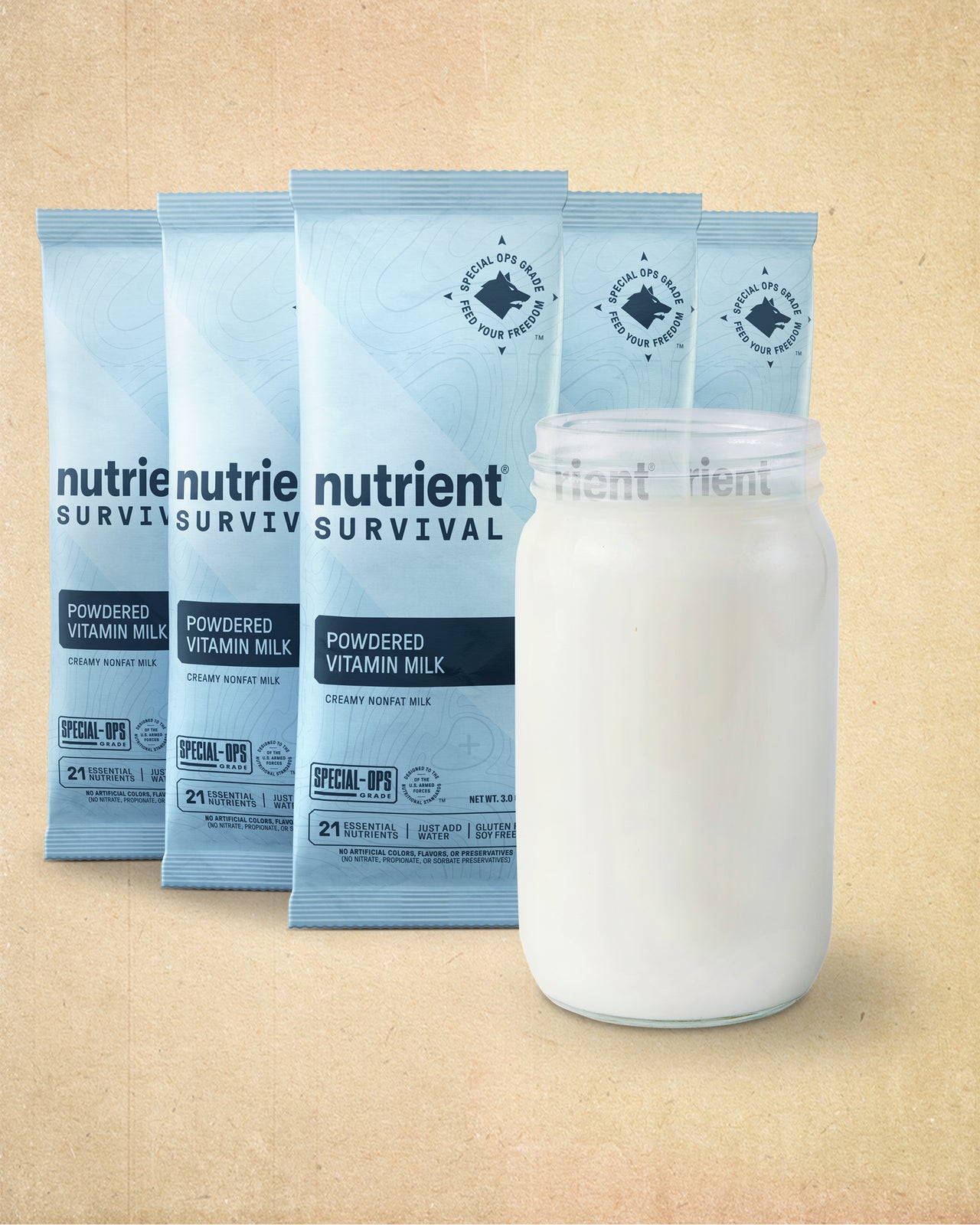 Powdered Vitamin Milk Singles 5-Packs