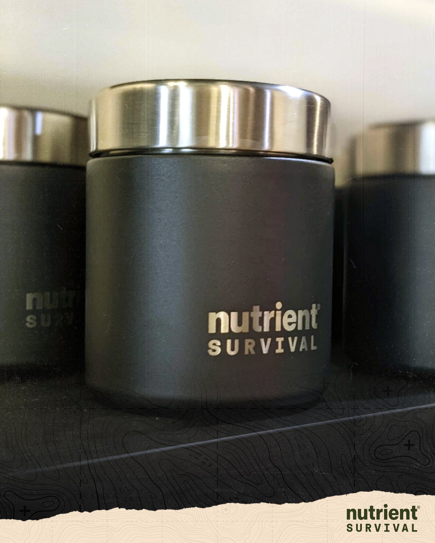 Nutrient Survival Insulated Food Canister