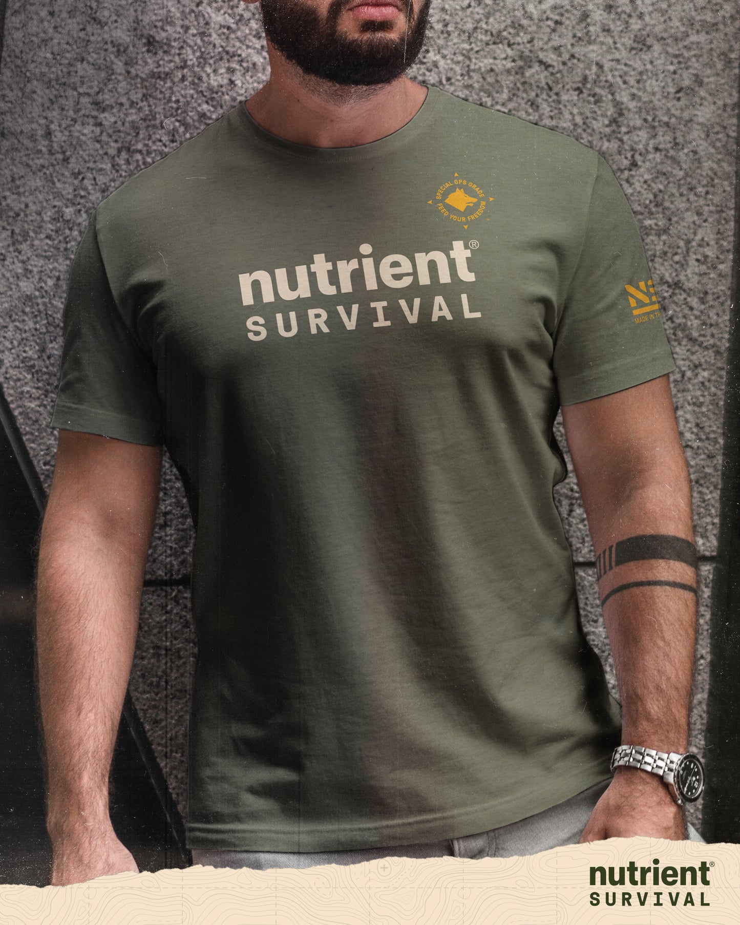 Nutrient Survival Wolf Pack OG T-Shirt