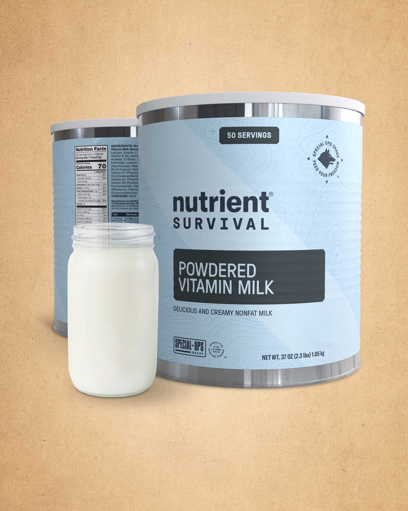 Powdered Vitamin Milk #10 Can