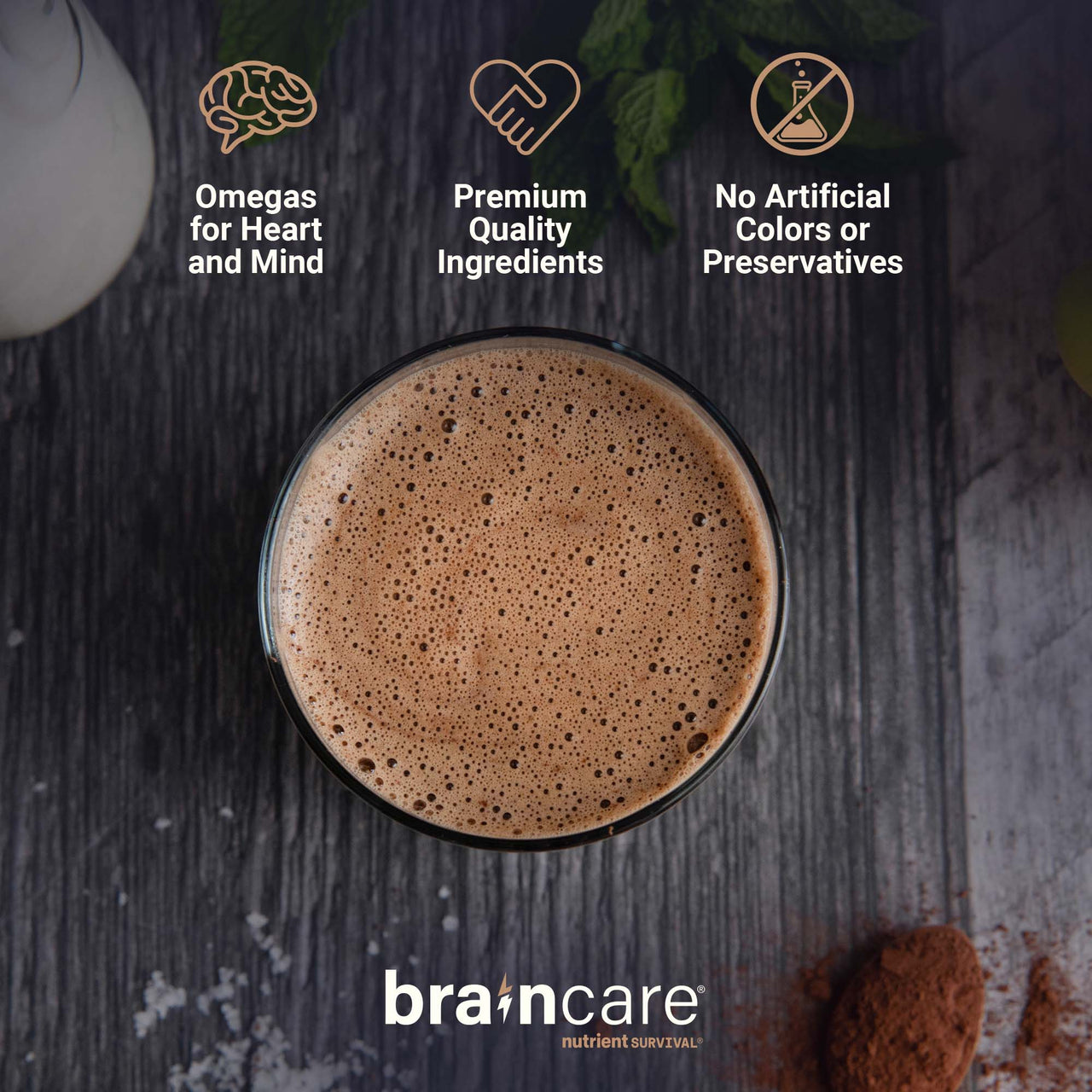 Brain Shake® Chocolate - Pantry Pack