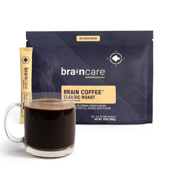 BrainCare® Brain Coffee™ - Classic Roast – Nutrient Survival