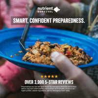 7 Day High Protein Emergency Food Bucket