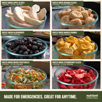 Fruits and Vegetables Emergency Food Bucket