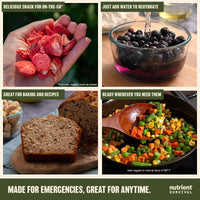 Fruits and Vegetables Emergency Food Bucket