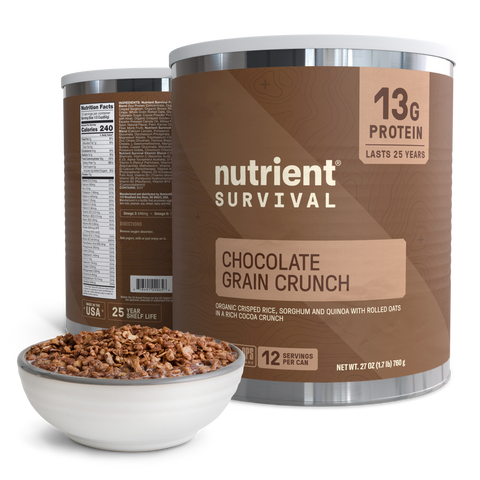 Protein Cereal - Chocolate #10 Can