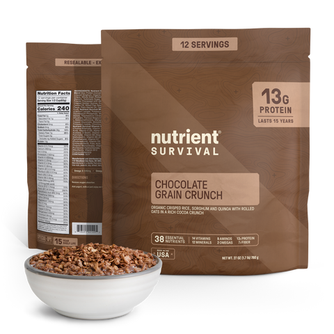 Protein Cereal - Chocolate Pantry Pack – storage shelf life