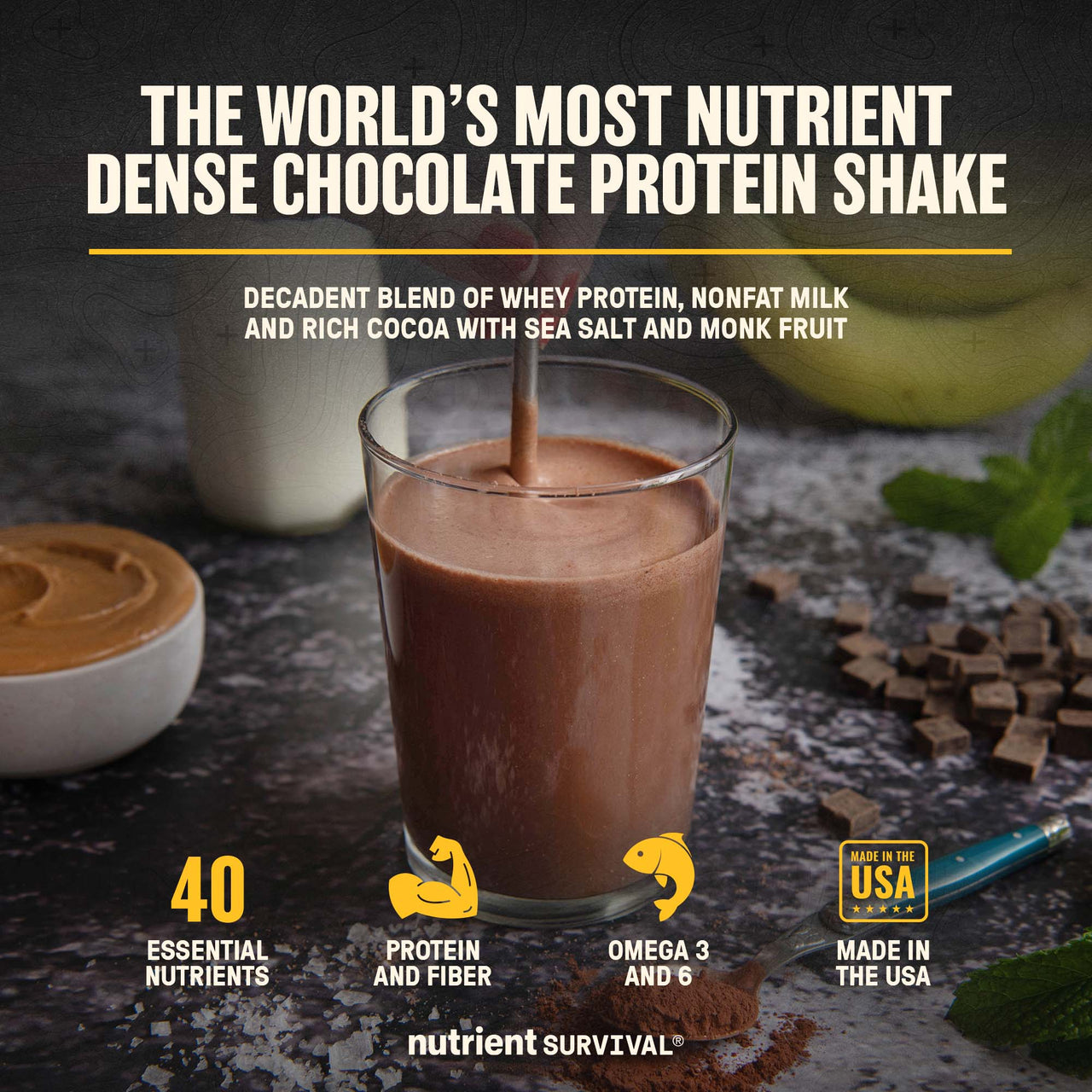 Creamy Chocolate Shake #10 Can