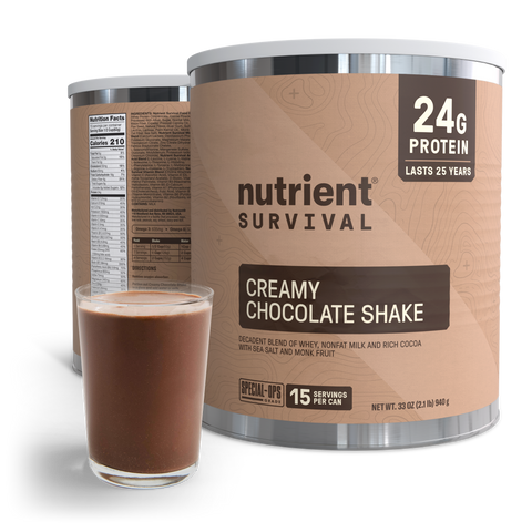 Whey Protein Powder - Chocolate #10 Can