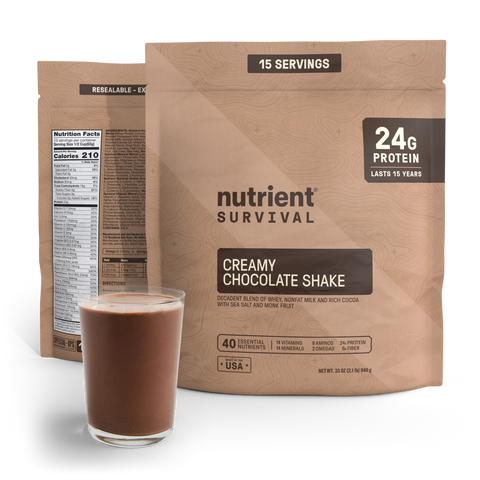 Whey Protein Powder - Chocolate Pantry Pack – storage shelf life