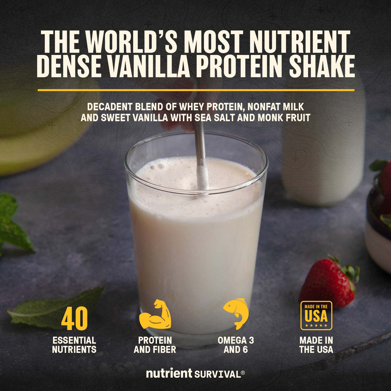 Creamy Vanilla Shake #10 Can