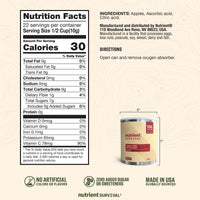 Freeze Dried Apple Slices #10 Can – product photo 7