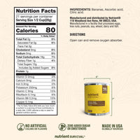 Freeze Dried Banana Slices #10 Can – product photo 7