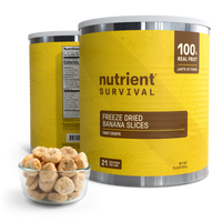 Freeze Dried Banana Slices #10 Can