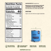Freeze Dried Blueberries 6 Cans