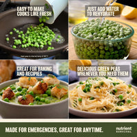 Freeze Dried Green Peas #10 Can – product photo 6