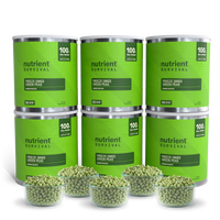 Freeze Dried Green Peas 6 Cans