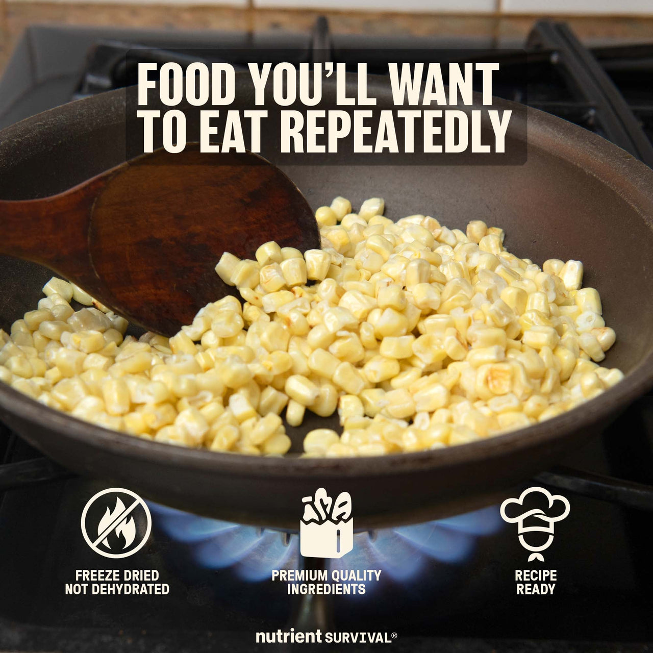 Freeze Dried Kernel Corn #10 Can – product photo 4