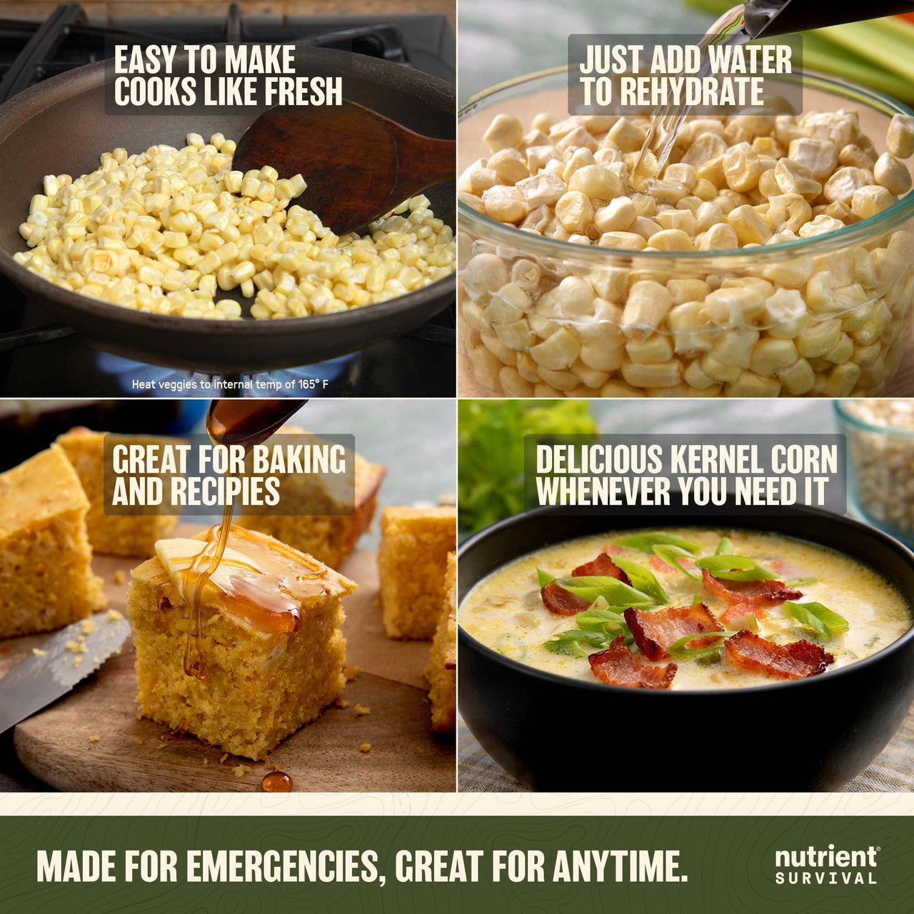 Freeze Dried Kernel Corn #10 Can – product photo 6