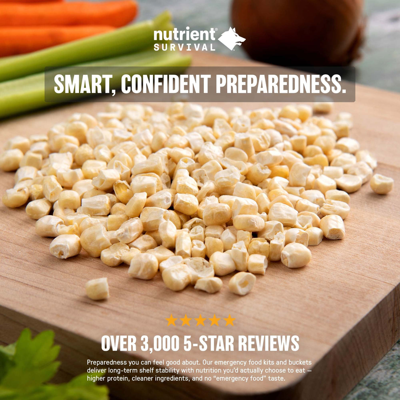 Freeze Dried Kernel Corn #10 Can – product photo 9
