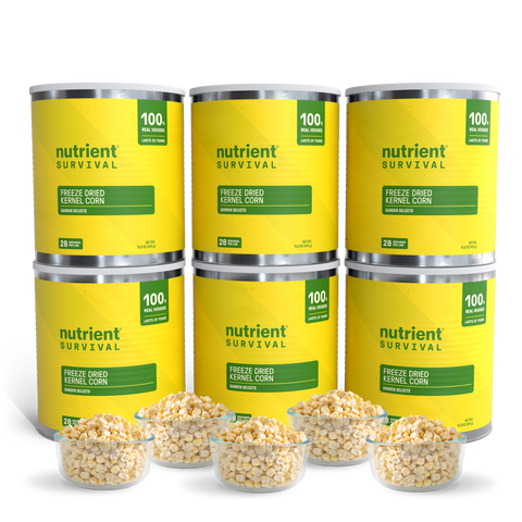 Freeze Dried Kernel Corn 6 Cans