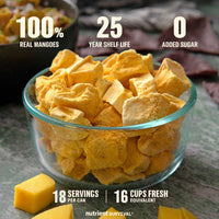 Freeze Dried Mango Chunks #10 Can – product photo 2