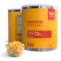Freeze Dried Mango Chunks #10 Can