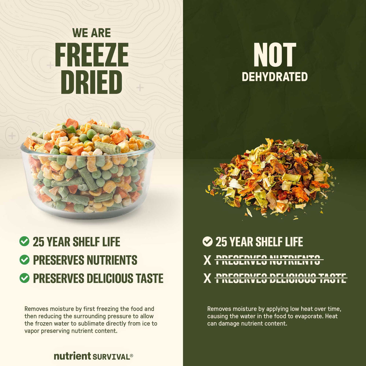 Freeze Dried Mixed Vegetables #10 Can – lifestyle photo 5